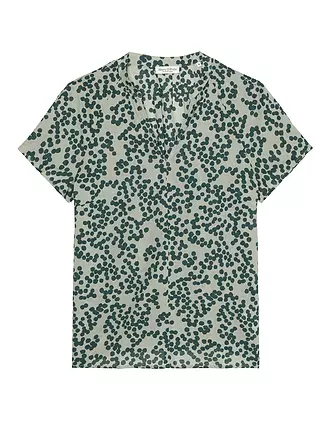 MARC O'POLO | T-shirt blouse | dunkelgrün